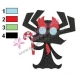 Aku Holding Candy Embroidery Design